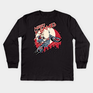 Santa X Games Kids Long Sleeve T-Shirt